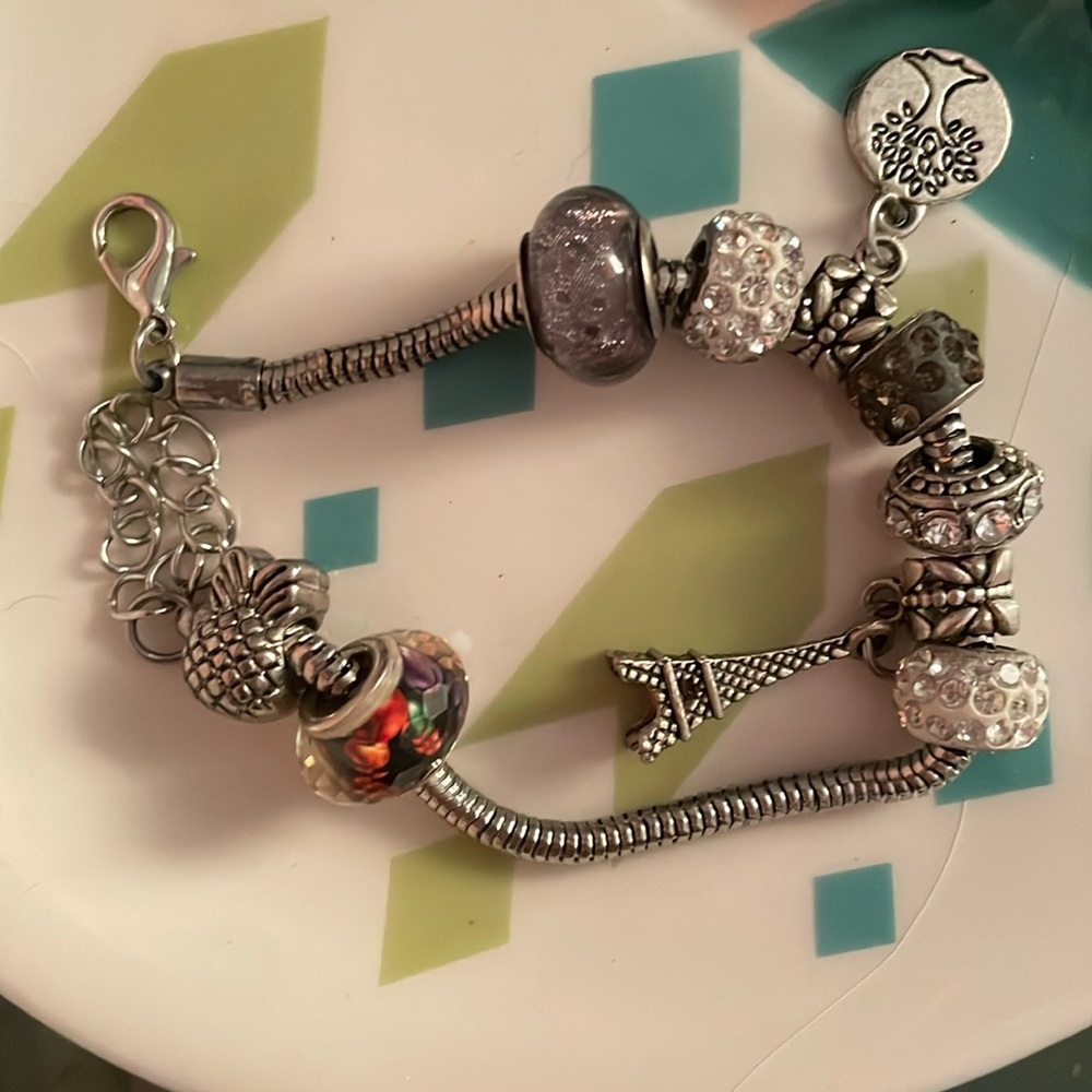 Paris Charm Bracelet